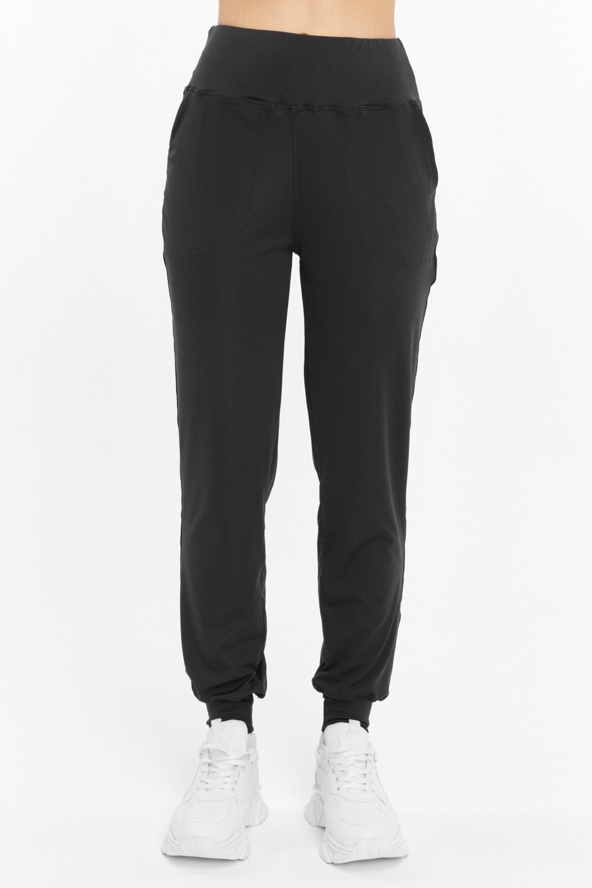 Dalgıç Kumaş Paça Lastikli Rahat Kesim Örme Spor Eşofman Altı