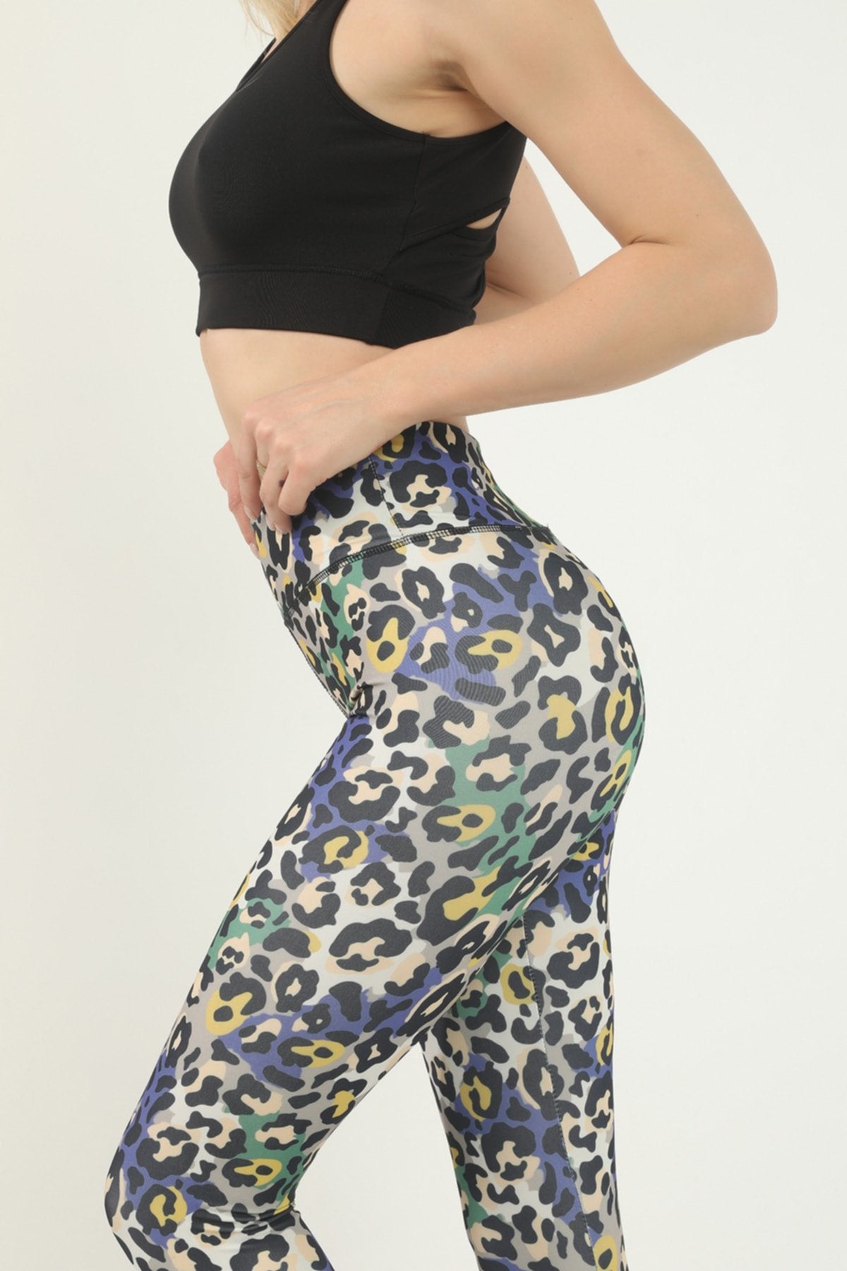 Kadın Gri Sırtı Çapraz Büstiyer