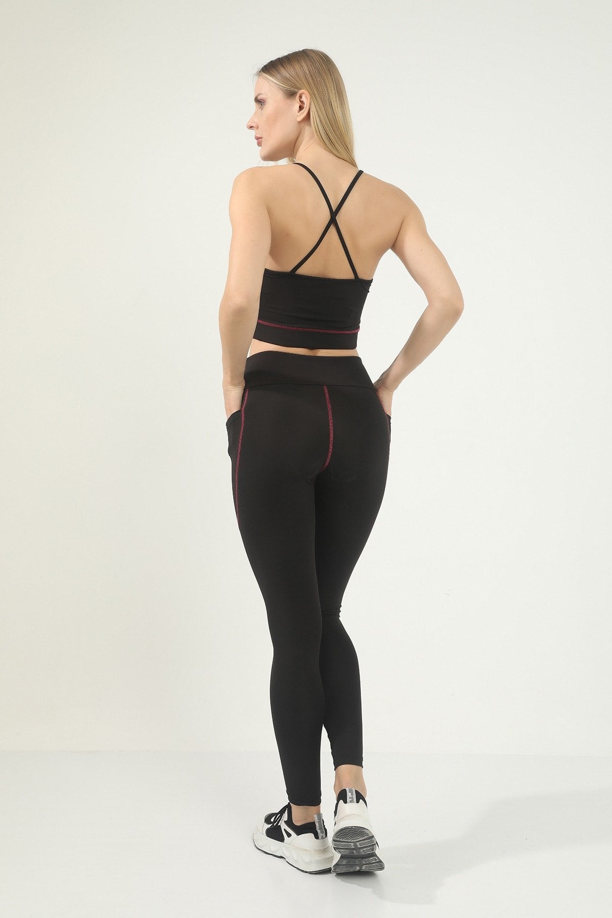 Antrasit Yeşil Karyoka Dikişli Çapraz Askılı Büstiyer